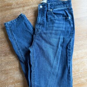 Harper Women's Skinny Jeans - Dark Blue